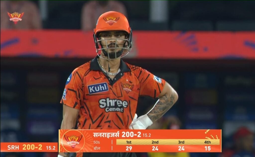 IPL 2026 SRH vs RCB Ishan Kishan Heinrich Klaasen and Abhishek Sharma batting